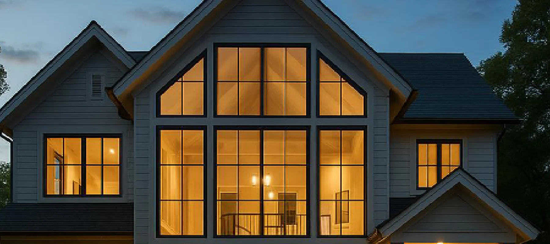 Fort Knox Solutions security system installed on modern home with reinforced windows and doors